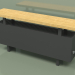 Modelo 3d Convector - Banco Aura (280x1000x186, RAL 9005) - preview