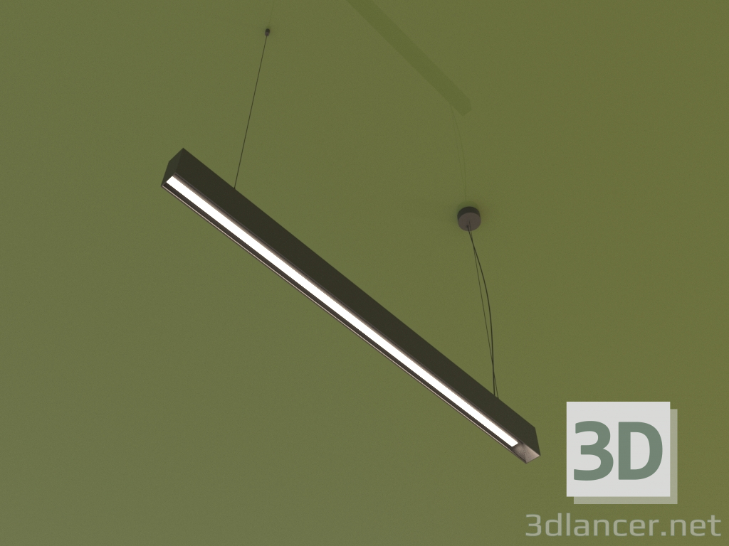 3D modeli LINEAR P8040 armatür (1000 mm) - önizleme