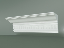 Plaster cornice with ornament KV512