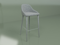 Tabouret de bar Elizabeth (gris)