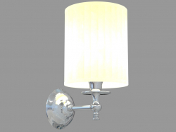 Bathroom lamp with direct lampshade Daisy