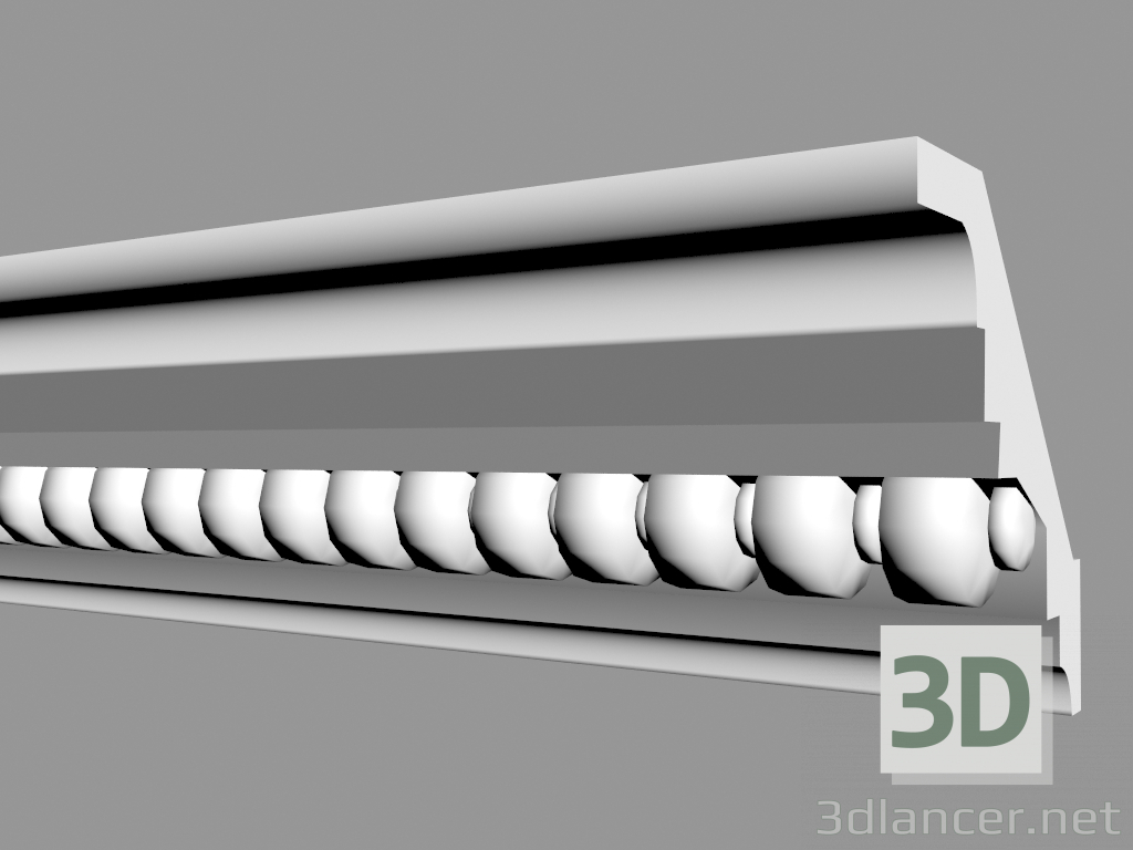 3d модель карниз C1005 – превью