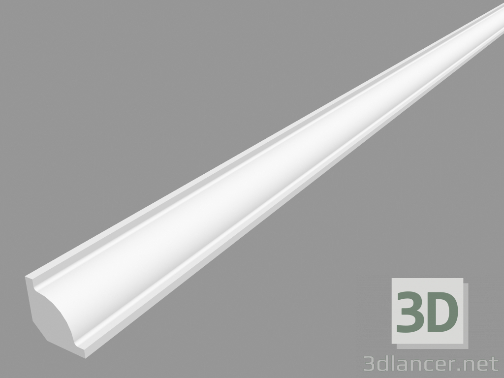 3d model Plinth CX132 (200 x 2 x 2 cm) - preview