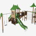 3d model Children's play complex (S1302) - preview