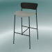 modèle 3D Tabouret de bar Pavilion (AV10, H 95cm, 50x52cm, Noyer, Balder 612) - preview