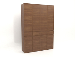 Kleiderschrank MW 03 Holz (2000x580x2800, Holz braun hell)