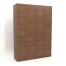 3d модель Шафа MW 03 wood (2000х580х2800, wood brown light) – превью