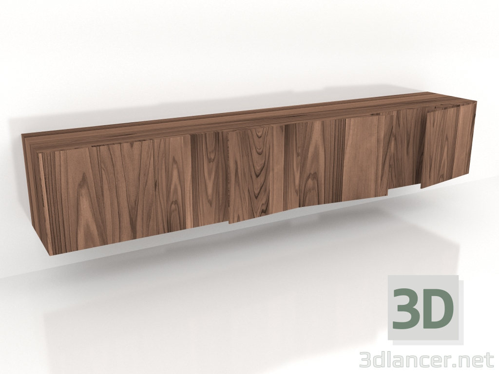 modello 3D Lama del gabinetto - anteprima