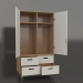 3d model Open wardrobe TUNE HB (WHTHBA) - preview