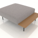 3d model Pouf, bench 120x95 - preview