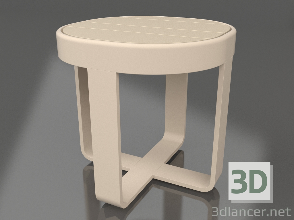 modello 3D Tavolino rotondo Ø42 (Sabbia) - anteprima