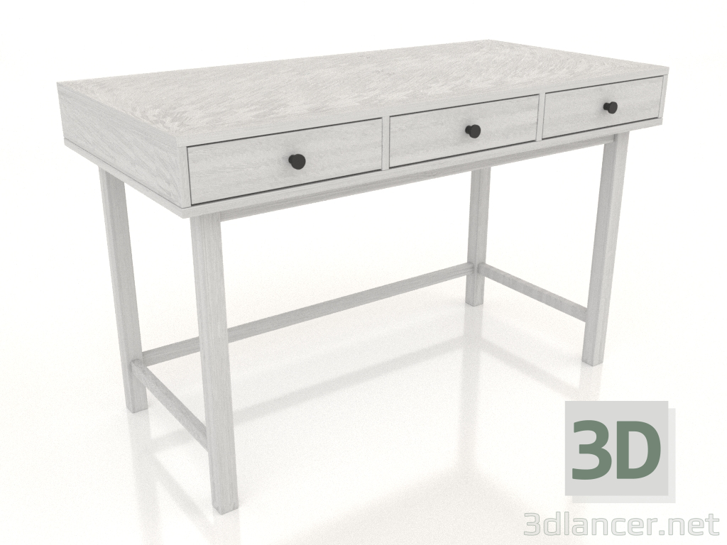 modello 3D Scrivania NUOVA 1200x600 mm (bianco RAL 9010) - anteprima