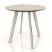 Modelo 3d Mesa de jantar BRASKO 800x800x750 mm (carvalho branqueado) - preview