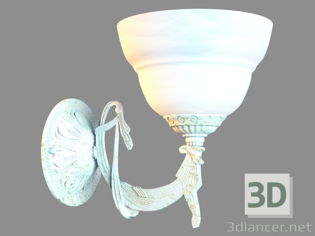 3D modeli Duvar ayağı A8777AP-1WG - önizleme