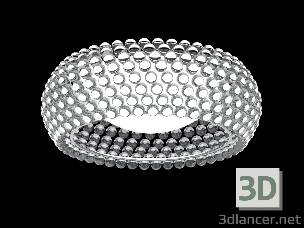 modèle 3D Lampe d'éclairage de plafond Caboche Ceiling Lamp - preview