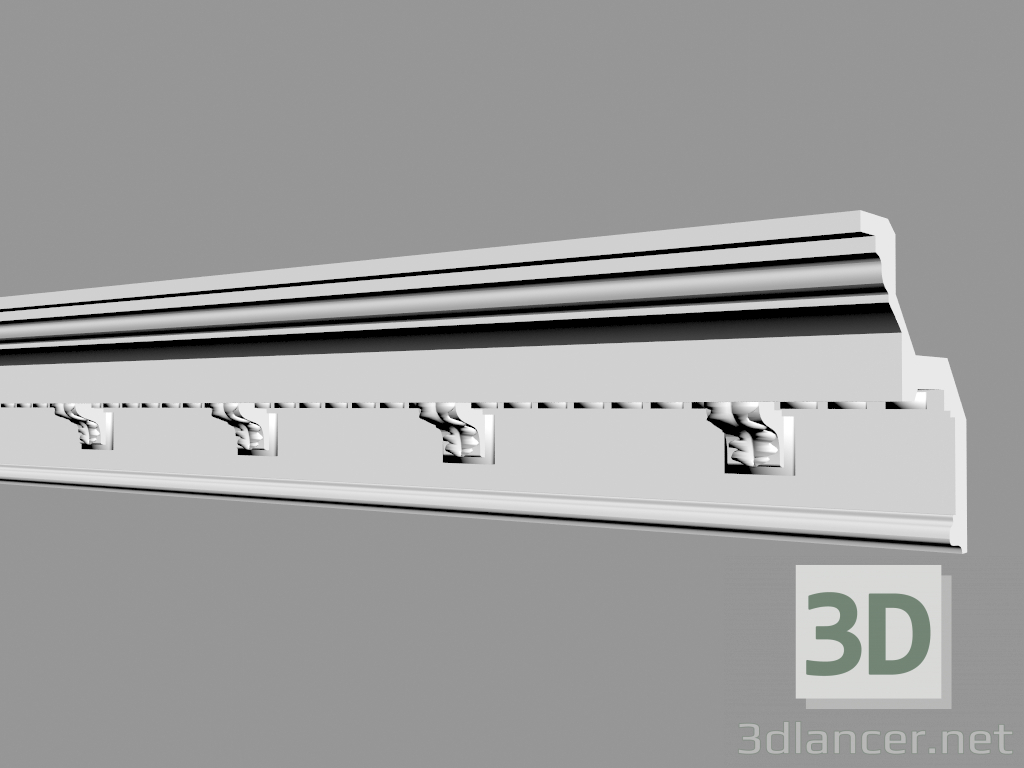 3d модель Карниз C1006 – превью