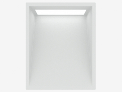 Luminaire encastrable au mur GHOST SQUARE (C8026W)