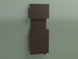 Radiator M'ama (1400x550, Brown - RAL 8017)