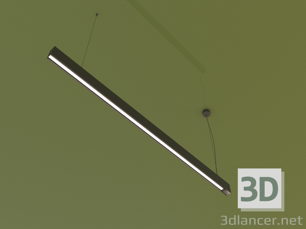 3d model Luminaria LINEAR P8040 (1500 mm) - vista previa