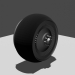 3d Disc with tire model buy - render