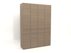 Armario MW 03 madera (2000x580x2800, gris madera)