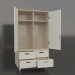 3D Modell Offener Kleiderschrank TUNE HB (WNTHBA) - Vorschau