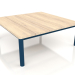 3d model Coffee table 94×94 (Grey blue, Iroko wood) - preview