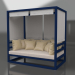 3d model Sofa (Night blue) - preview