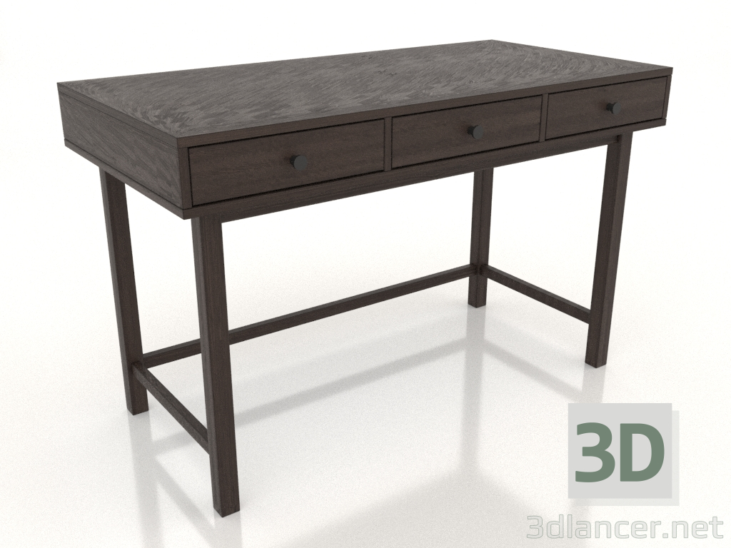 Modelo 3d Secretária NOVA 1200x600 mm (freixo nogueira) - preview