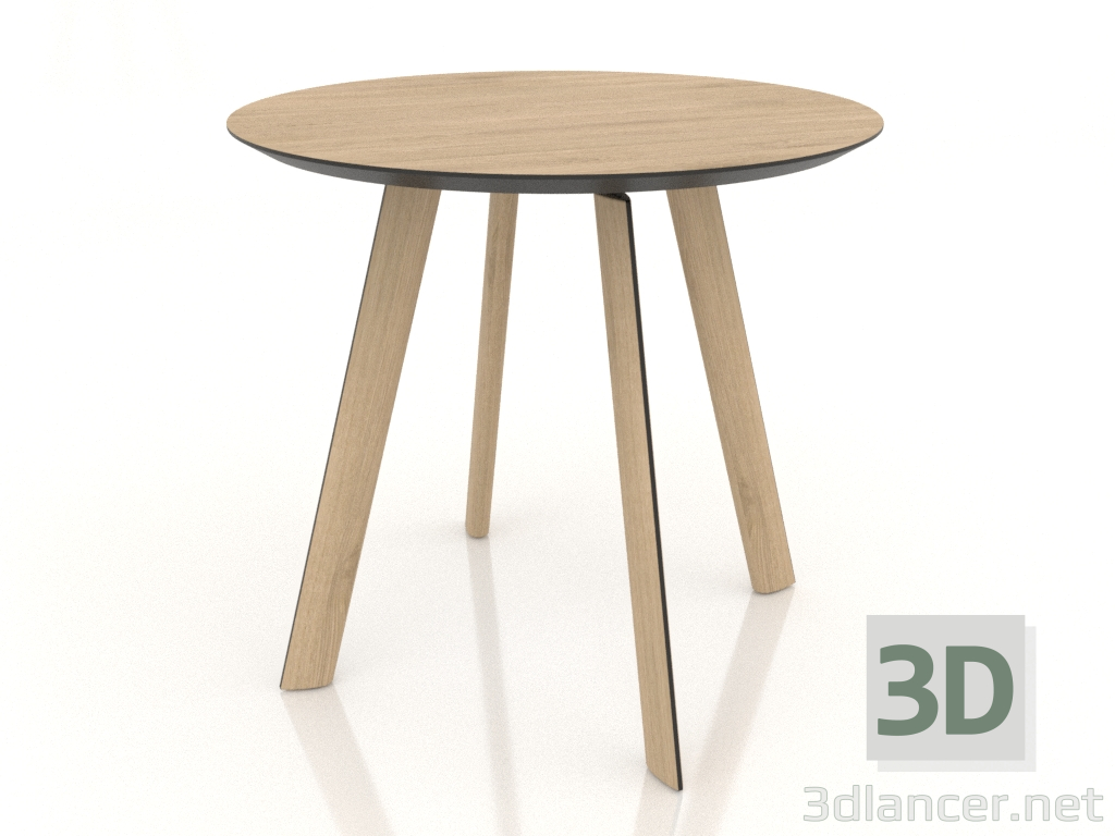 Modelo 3d Mesa de jantar BRASKO 800x800x750 mm (carvalho clareado) - preview