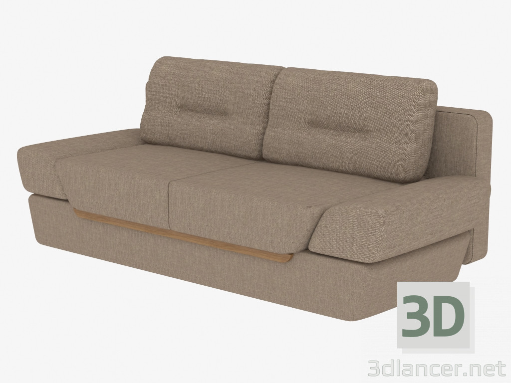 Modelo 3d Sofá-cama de casal para 2 pessoas - preview