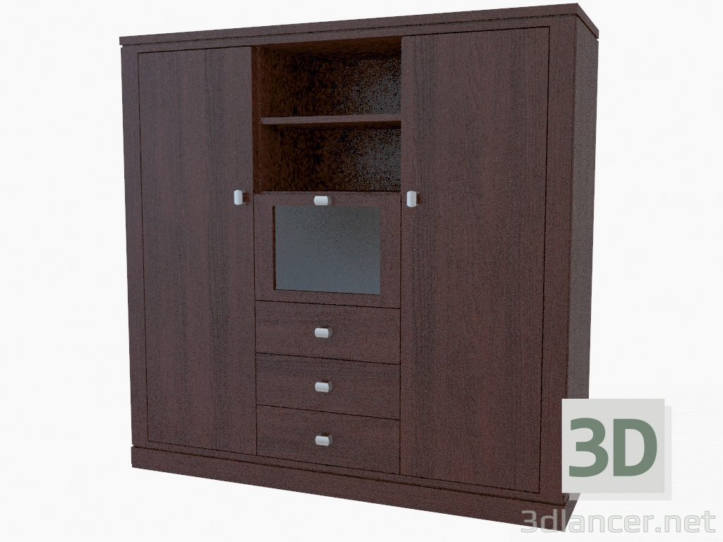 modello 3D Buffet alto (673-31) - anteprima