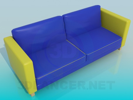 3D modeli Kanepe - önizleme