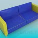 3D Modell Sofa - Vorschau