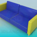 3D Modell Sofa - Vorschau