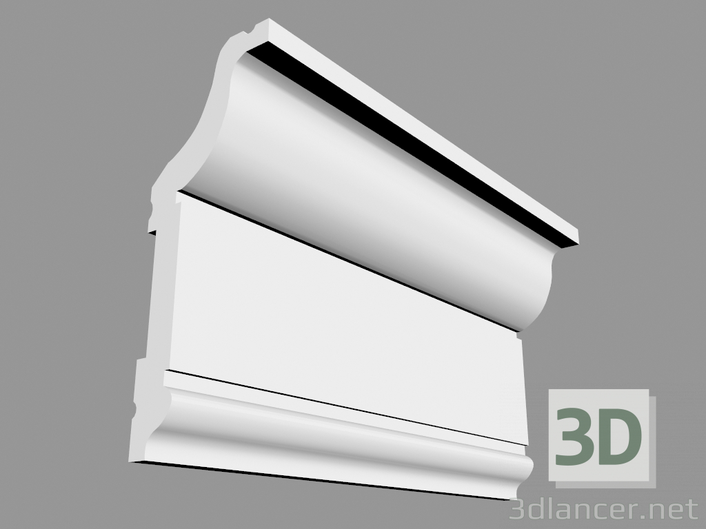 3d model Cornice CX141 (5.9 x 3.1 cm) - preview