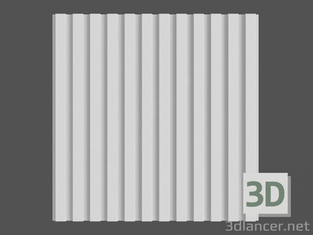 3D Modell 3D Panel Vektor - Vorschau