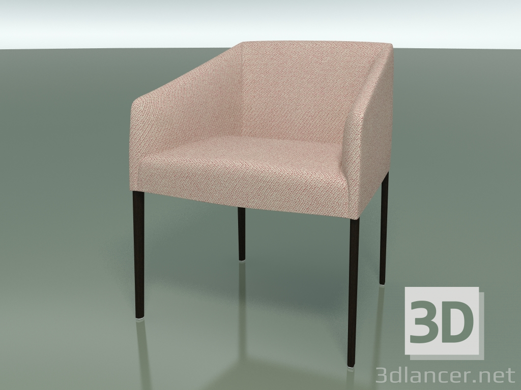 3D modeli Koltuk 2703 (kumaş döşemeli, Wenge) - önizleme