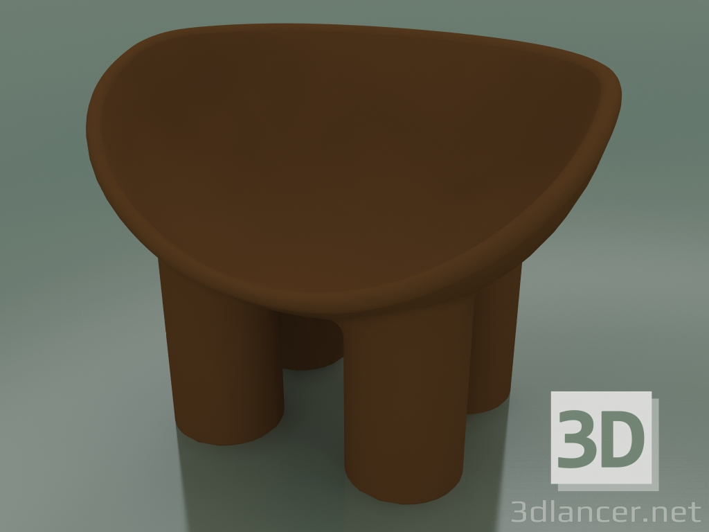 modello 3D Sedia ROLY POLY (087) - anteprima