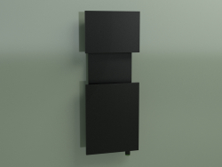 Radiator M'ama (1400x550, Black - RAL 9005)