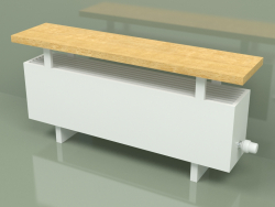 Convector - Aura Bench (280x1000x186, RAL 9016)