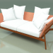 3D Modell Sofa 002 (Metallrost, Batyline Orange) - Vorschau