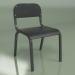 3d model Silla Torso (negra) - vista previa