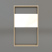 modèle 3D Miroir ZL 08 (450х750, bois blanc) - preview