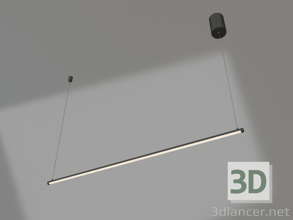 3d model Lámpara SP-UMBRA-HANG-H-L900-15W Warm3000 (BK, 120 grados, 230V) - vista previa