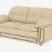 3d model Leather Sofa - preview