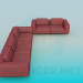 3D Modell Sofa - Vorschau