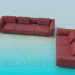 3D Modell Sofa - Vorschau