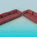 3D Modell Sofa - Vorschau