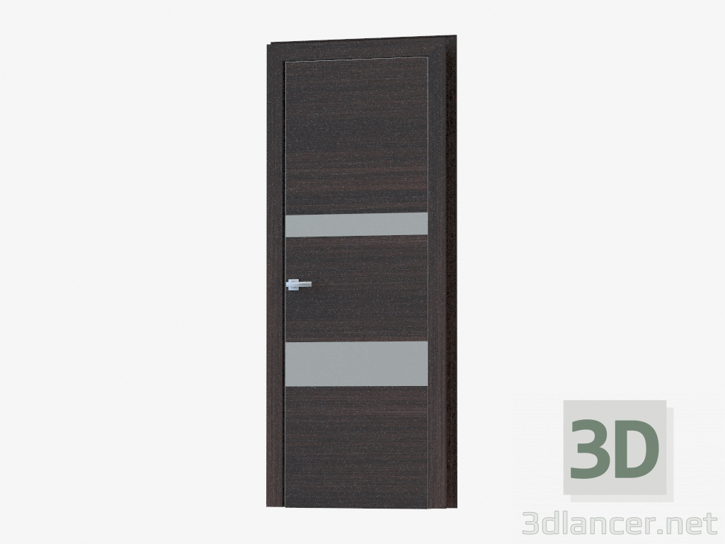 3d model Puerta de interroom (19.31 tapete de plata) - vista previa